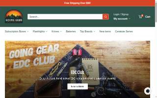 Going Gear website