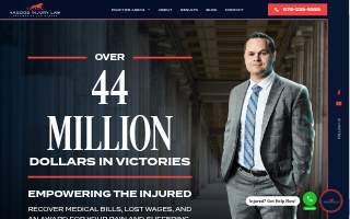 Hagood Injury Law, LLC website
