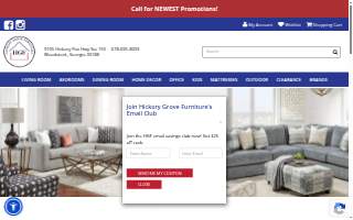 Hickory Grove Furniture of Woodstock website