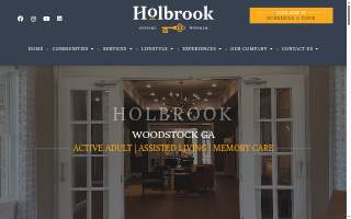 Holbrook Woodstock website