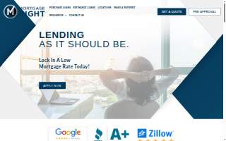MortgageRight - Darin Hunter Team website