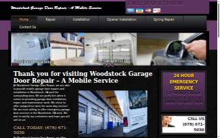 Woodstock Garage Door Repair website