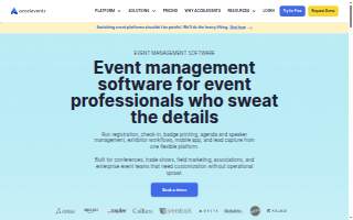 Accel Events & Tents website