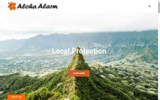 Aloha Alarm LLC website