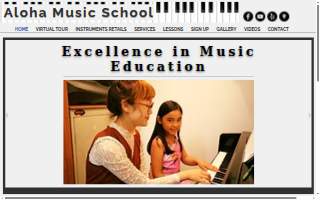 Aloha Music School of East Honolulu website