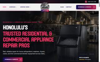 Capitol Mechanical Appliance website