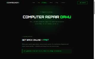 Cowabunga! Computers website