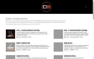 Detail BLVD website