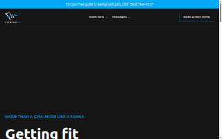 Fitness HI website