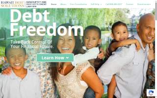 Hawaii Debt Solutions website
