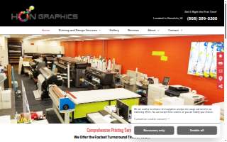 Hon Graphics website