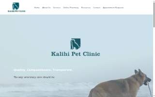 Kalihi Pet Clinic of East Honolulu website
