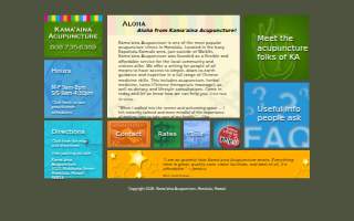 Kama'aina Acupuncture website