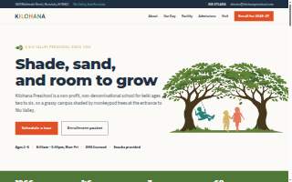 Kilohana Preschool website