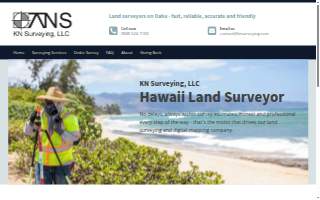 KN Surveying, LLC of East Honolulu website