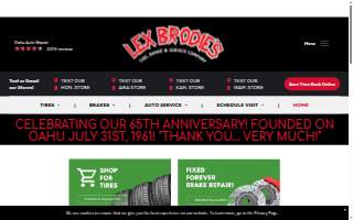 Lex Brodie's Tire, Brake & Service Company website