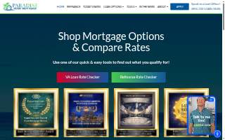 Paradise Home Mortgage - Low Mortgage Rates website