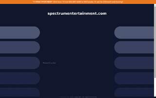 Spectrum Entertainment website