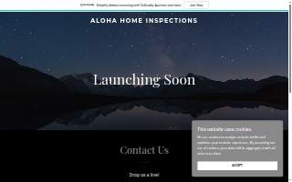 Aloha Home Inspections website