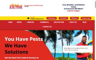 Aloha Termite & Pest Control website