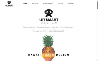 Artsmart Design of Ewa Beach website