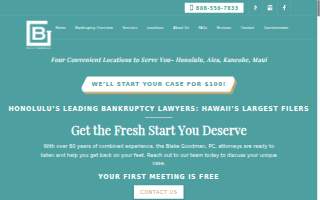 Blake Goodman, PC, Attorney website