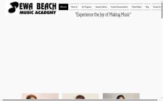 Ewa Beach Music Academy website