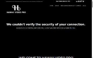 Hawaii Video Pro website