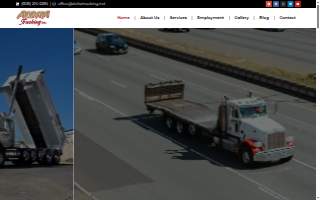 Aloha Trucking Inc. website