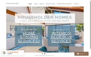Householder Homes Staging & Redesign of Ewa Beach website