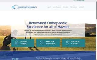 Island Orthopaedics website
