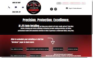 JT's Auto Detailing website