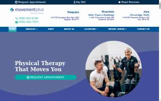 Movement Plus Physical Therapy of Ewa Gentry website