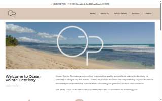 Ocean Pointe Dentistry website