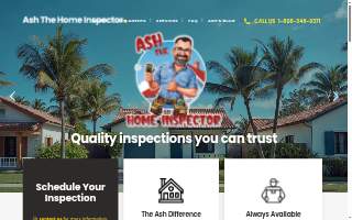 Ash The Home Inspector website