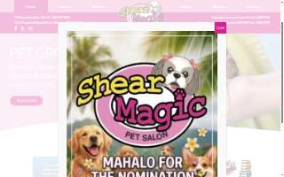 Shear Magic Pet Salon, LLC website