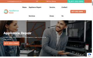Appliance Repair Services website
