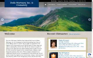 Dodo Mortuary, Inc. website