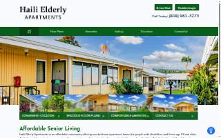 Haili Elderly Apartments website