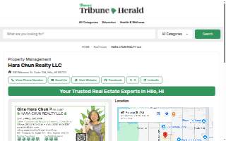 Hara Chun Realty, LLC website