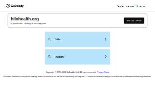Hilo Adult Mental Health Services website