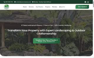 Hilo Landscaping Pros website