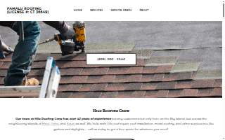 Hilo Roofing Crew website