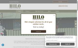 Hilo Surplus Store Inc website