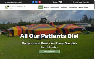 Hilo Termite & Pest Control Ltd. website