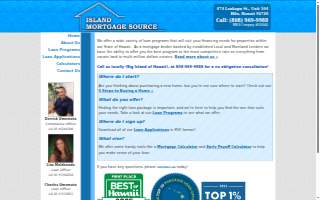 Island Mortgage Source website