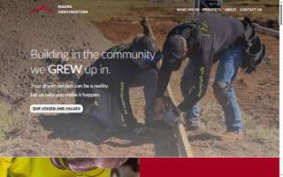 Mauna Construction LLC website