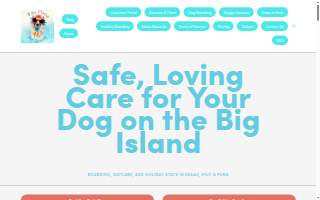 Pau Hana Pet Resort of Hilo website