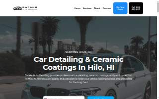 Satake Auto Detailing website