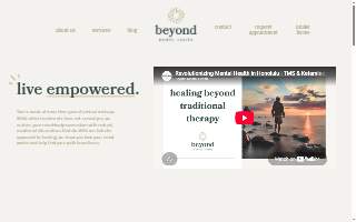 Beyond Mental Health website